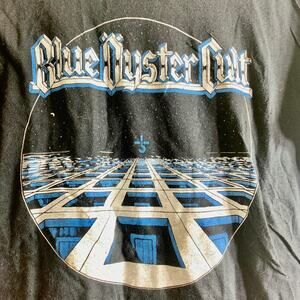 vintage 1981 BLUE OYSTER CULT Fire Of Unknown Origin single stitch tee shirt L